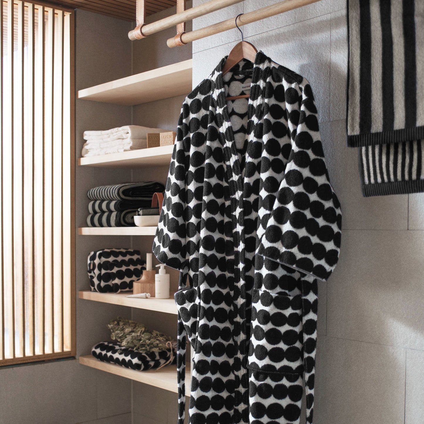 Marimekko Rasymatto Bathrobe Large