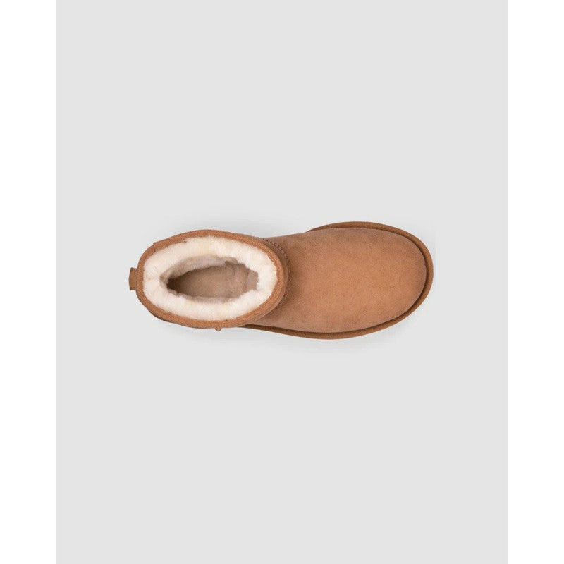 UGG Women's Classic Mini II Size 7 - Chestnut