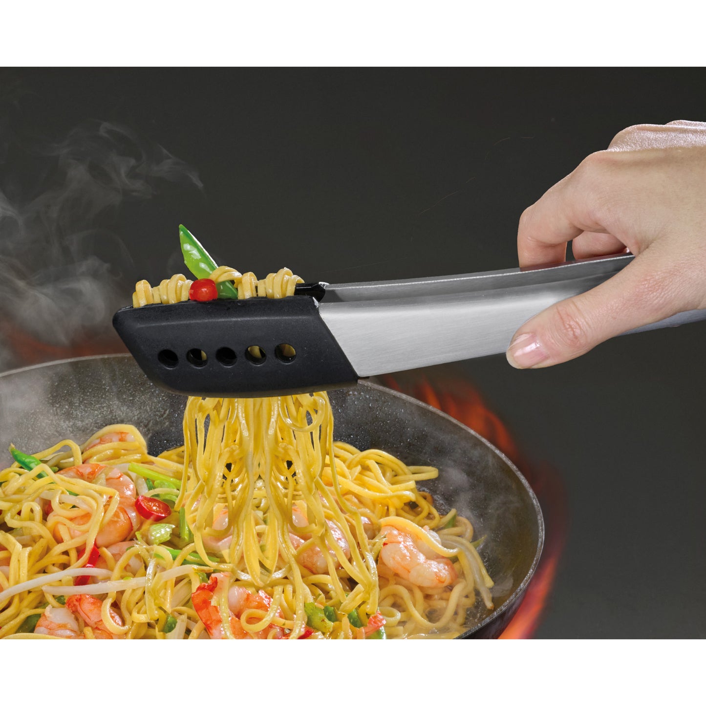 Joseph Joseph Elevate Fusion 3 Piece Utensil Set - Silver