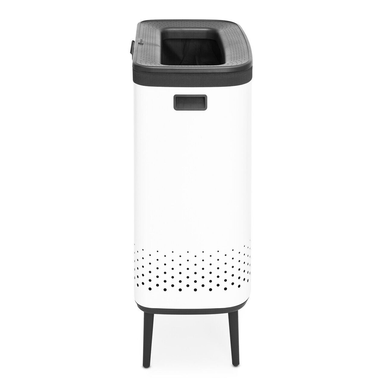 Brabantia Bo Dual 45 Litre Compartments Laundry Bin - White