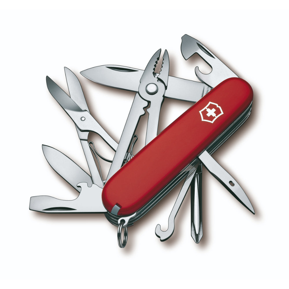 Victorinox 35697 Deluxe Tinker Swiss Army Knife Red