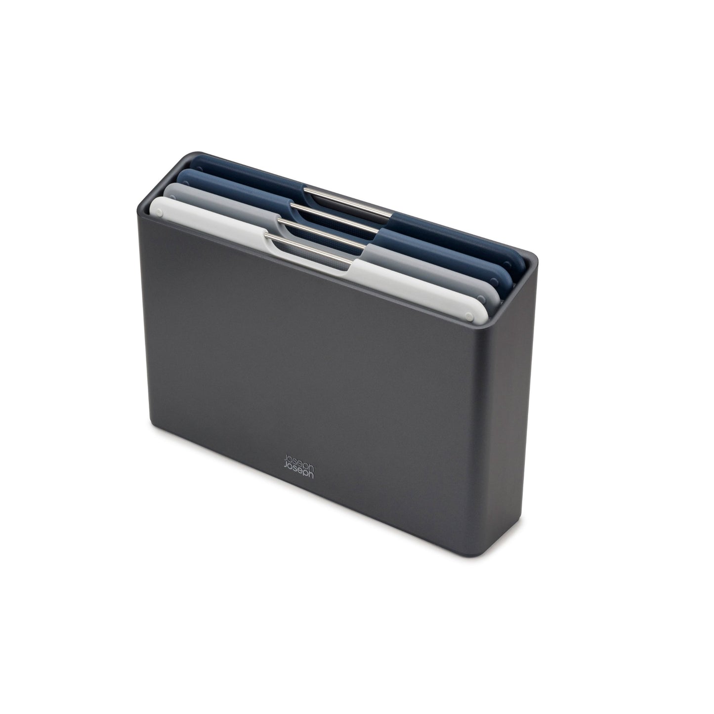 Joseph Joseph Folio Steel 4 Piece Chopping Board Set Large - Graphite