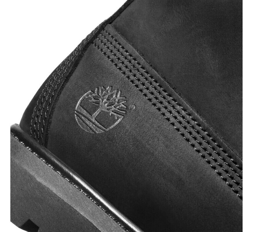 Timberland Women's 6-inch Premium Waterproof Boot Size 11 - Black Nubuck