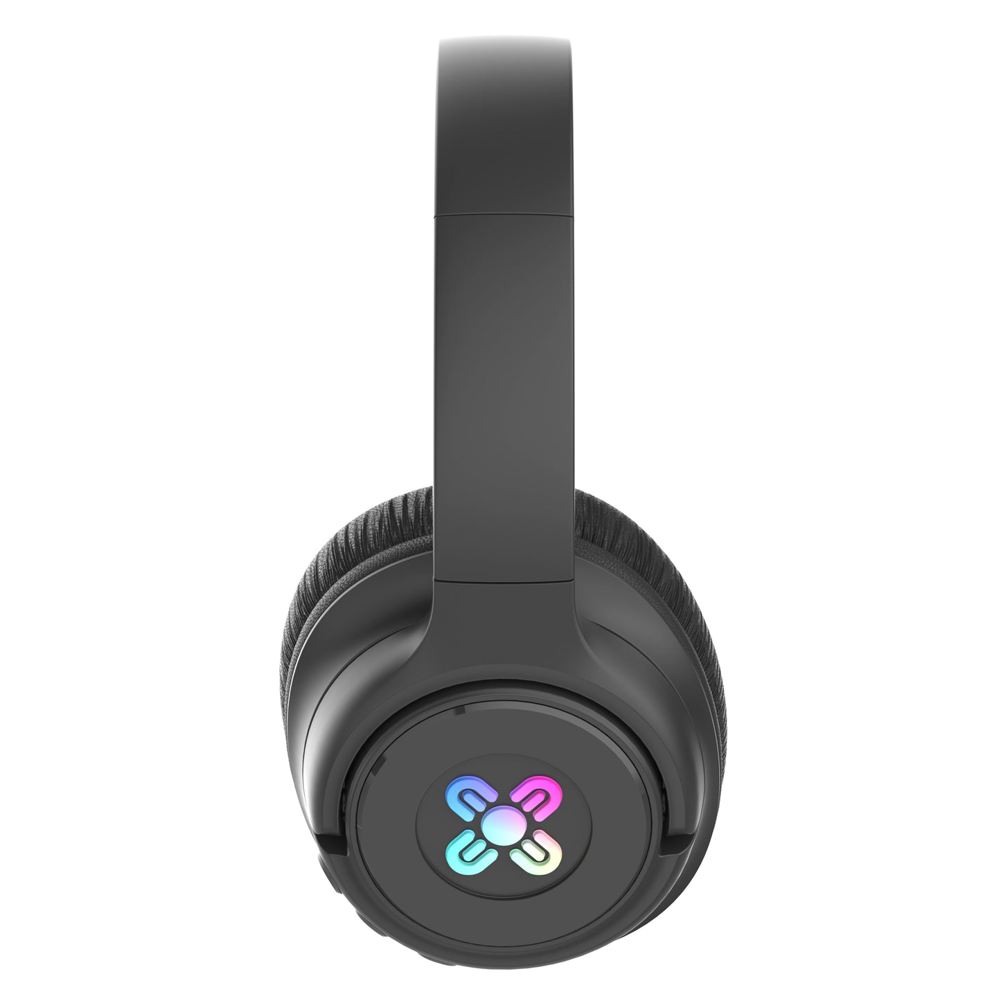 Moki Mixi LED Volume Limited Wireless Headphones - Black