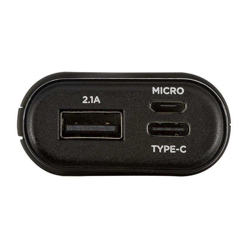 Moki PowerBank + 5000mAh (Type-C + USB) - Black