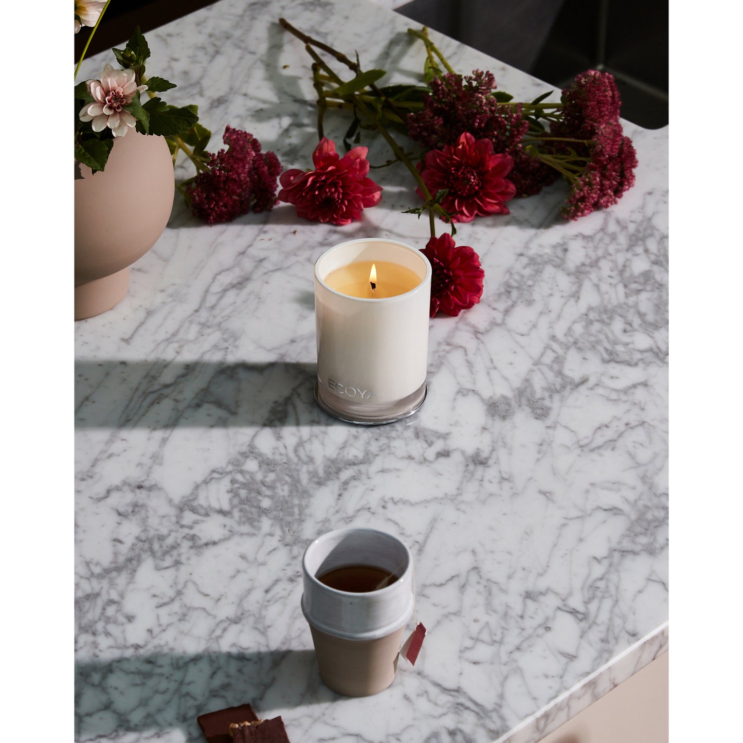 Ecoya Guava & Lychee Sorbet Madison Candle and Diffuser Set