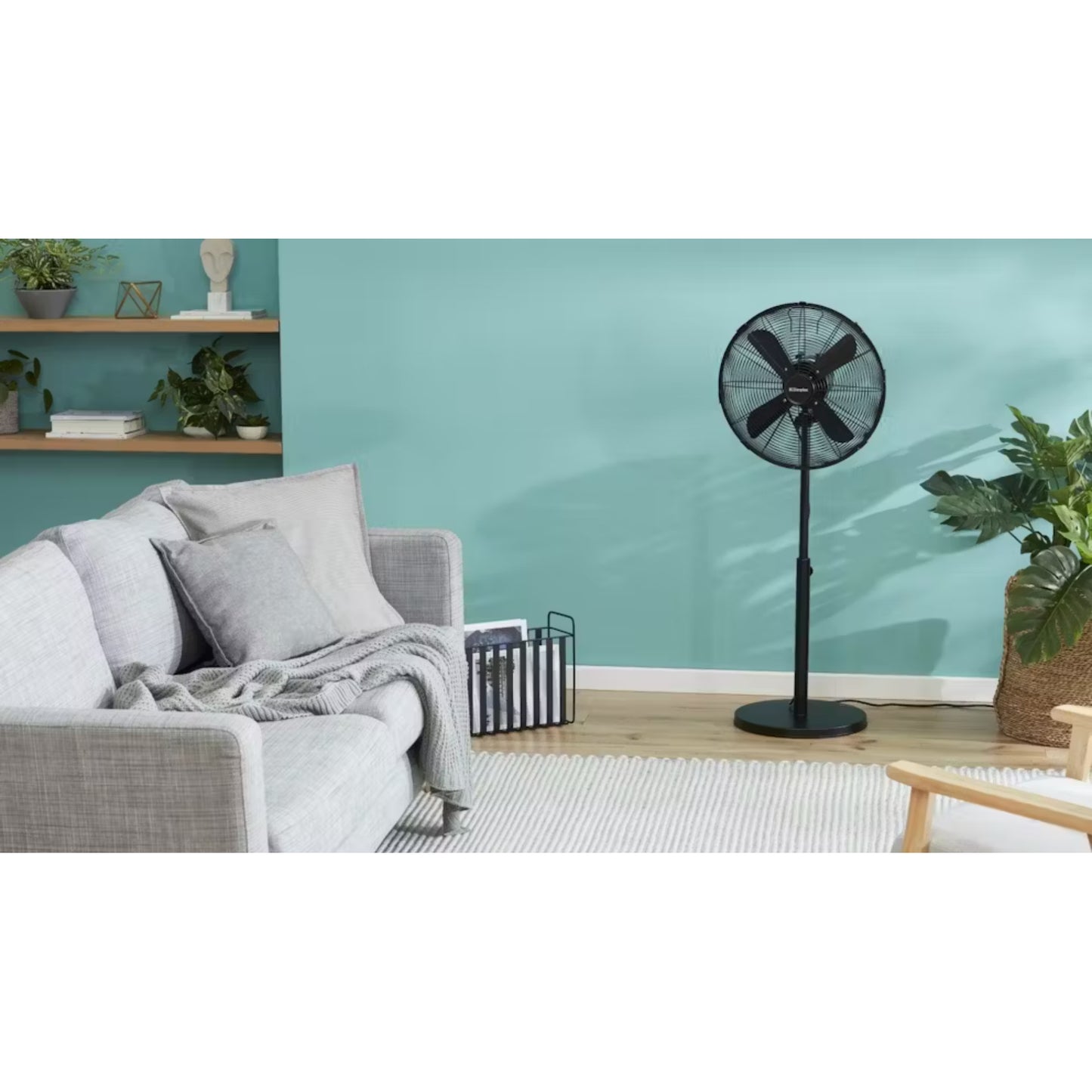 Dimplex 40cm High Velocity Pedestal Fan - Black