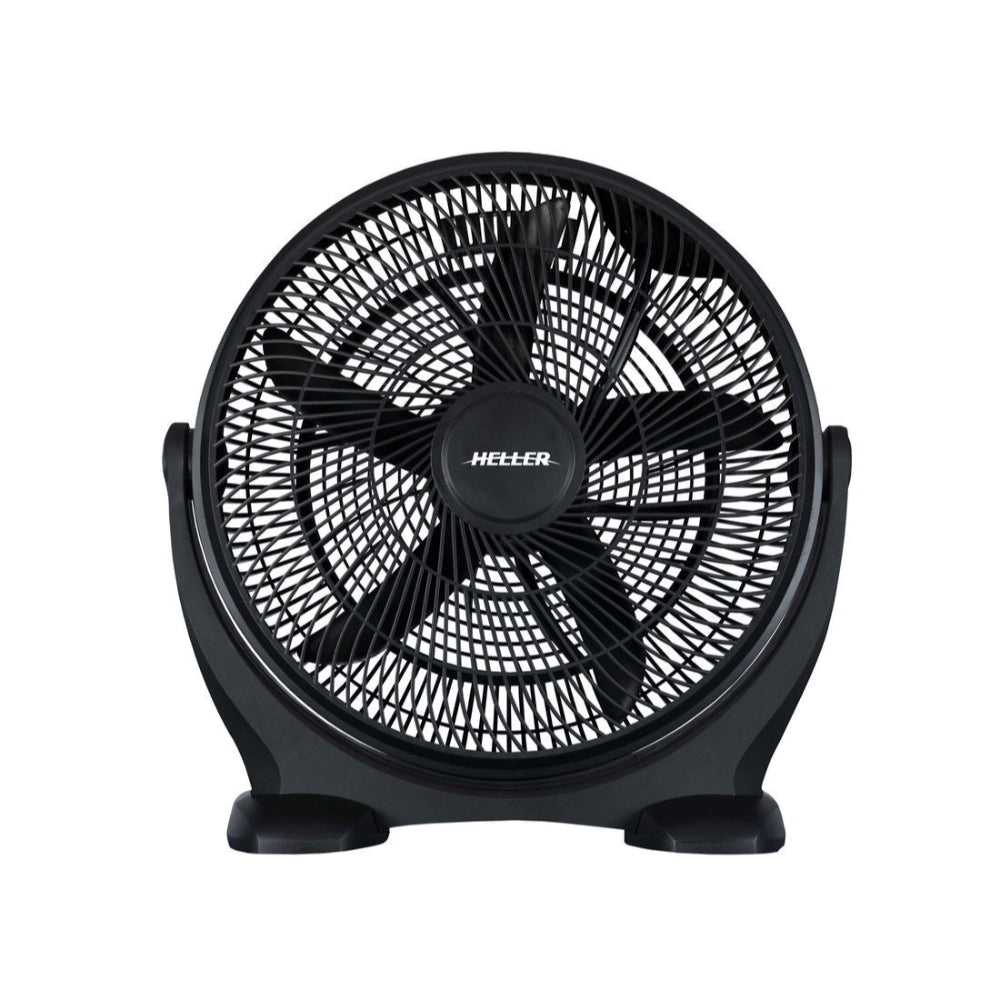 Heller 50cm Floor/Desk High Velocity Air Cooler Fan/Cooling/Circulator - Black