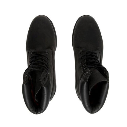 Timberland Men's 6-inch Premium Waterproof Boot Size 12 - Black Nubuck