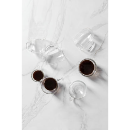 Bodum Bistro Double Wall 450ml Mug 6 Piece Set