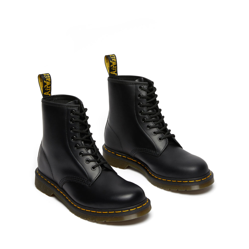Dr. Martens 1460 Smooth Black Boots - Size 8