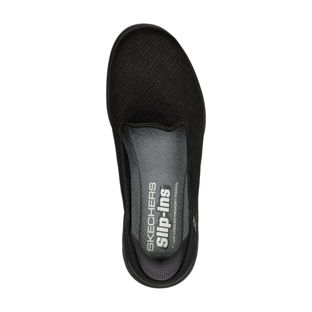 Skechers Women's On-The-Go Flex - Astonish Slip-In Size 6 - Black/Black