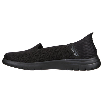 Skechers Women's On-The-Go Flex - Astonish Slip-In Size 7 - Black/Black