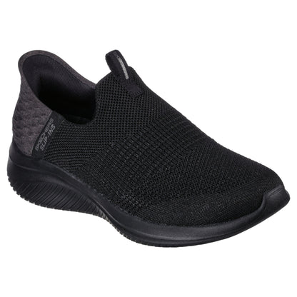 Skechers Women's Ultra Flex 3.0 - Smooth Step Slip-in Size 5 - Black/Black