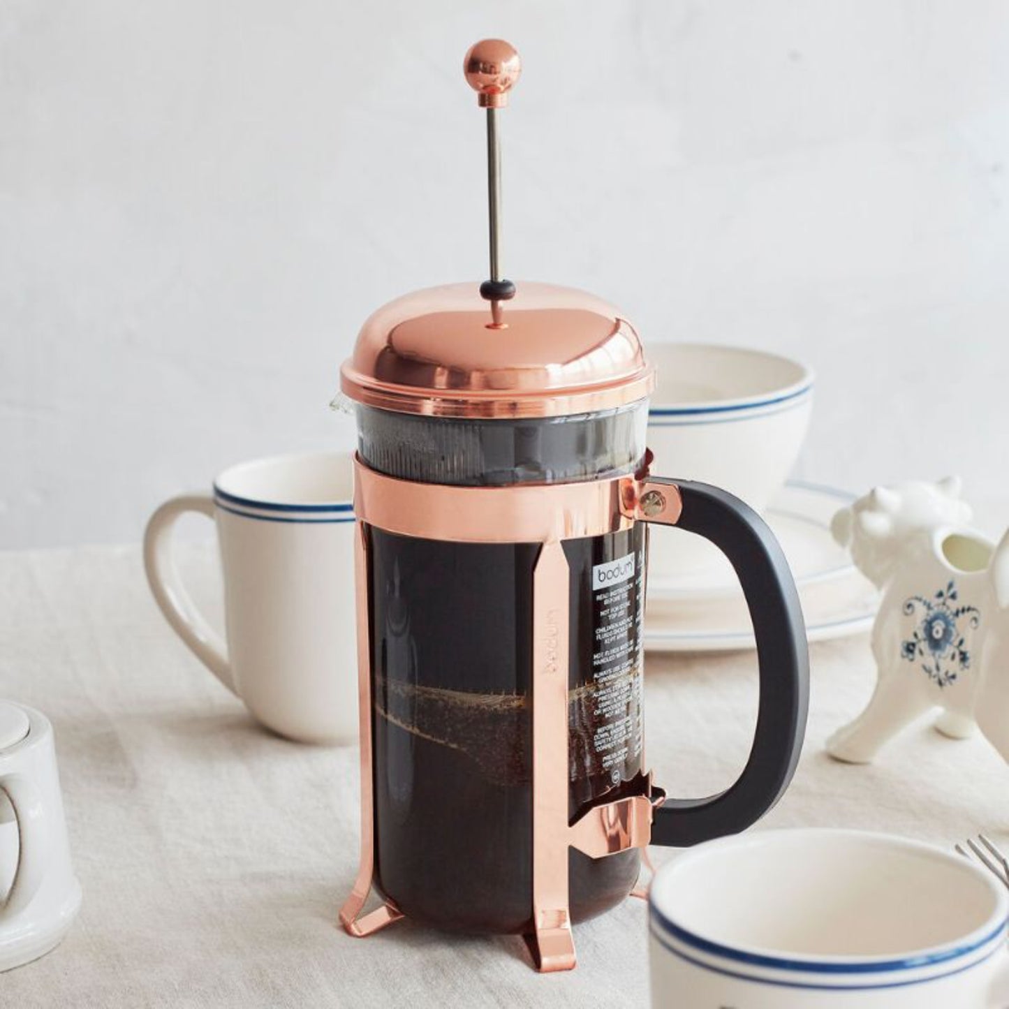Bodum 1923-18 Chambord French Press Copper, 0.35L, 3 Cup Capacity - Copper