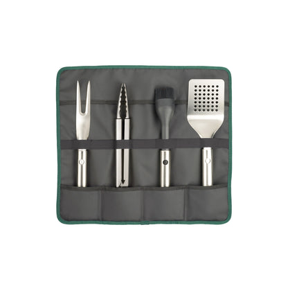 Joseph Joseph GrillOut? 4-Piece Stainless-Steel BBQ Utensil Set with Storage Case