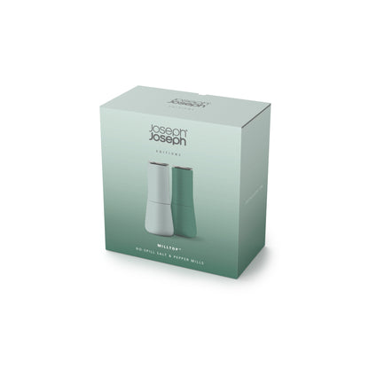 Joseph Joseph Milltop Salt & Pepper Set - Sage
