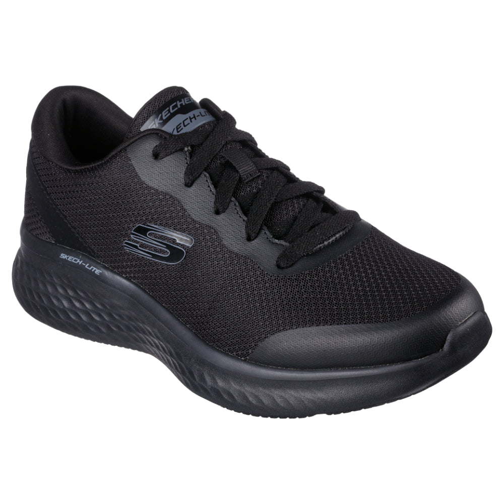 Skechers Men's Skech-Lite Pro - Clear Rush Sneakers Size 8 - Black/Black