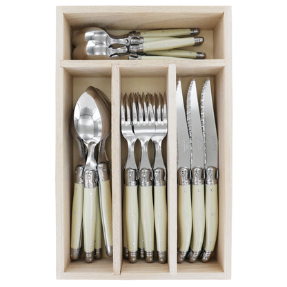 Andre Verdier 24 Piece? Cutlery Set - Ivory