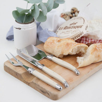 Andre Verdier 6 Piece Steak Knife Block Set - Ivory