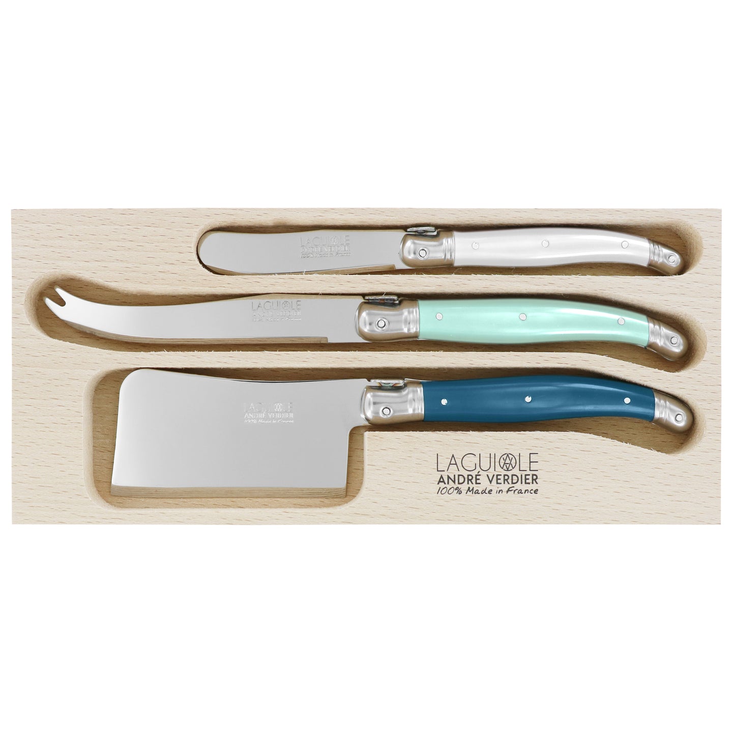 Andre Verdier 3 Piece? Cheese Knife Set - St. Tropez