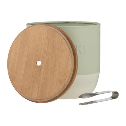 Typhoon Oben Cookie Storage - White/Green