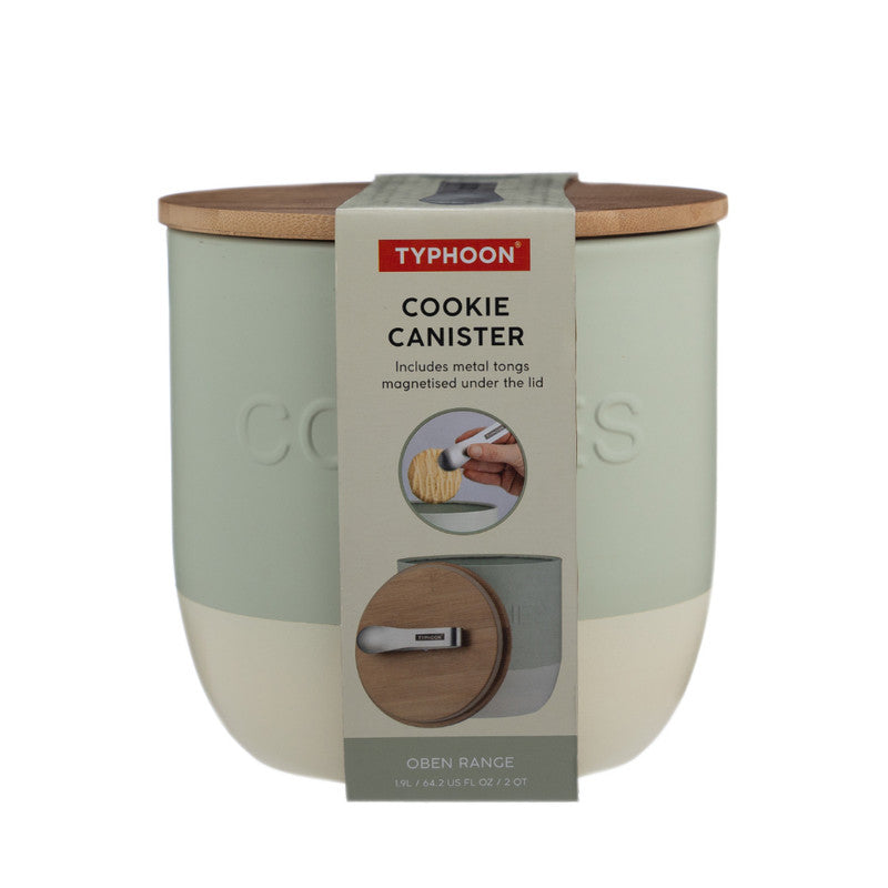 Typhoon Oben Cookie Storage - White/Green