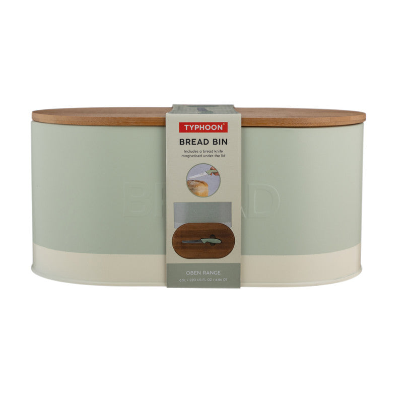 Typhoon Oben Bread Storage - White/Green