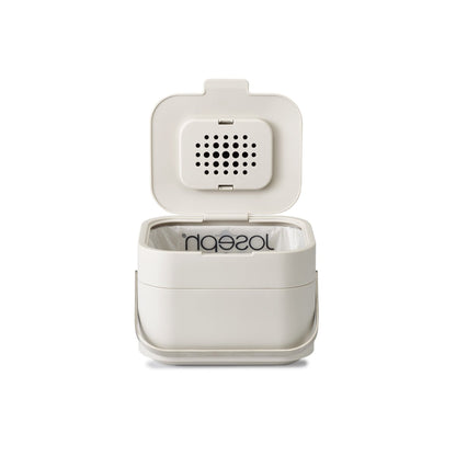 Joseph Joseph  Stack 4L Food Waste Caddy - Stone