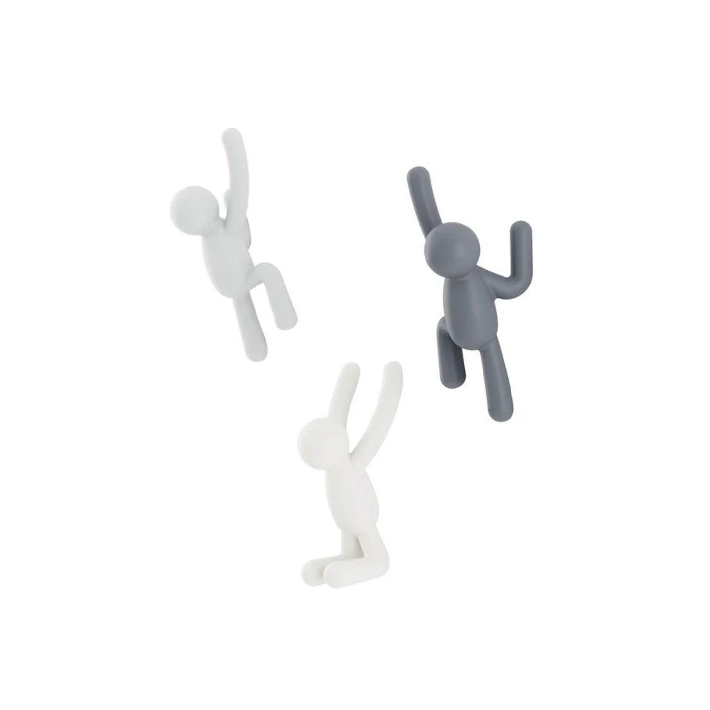Umbra Buddy Wall Hooks Set of 3 - Grey