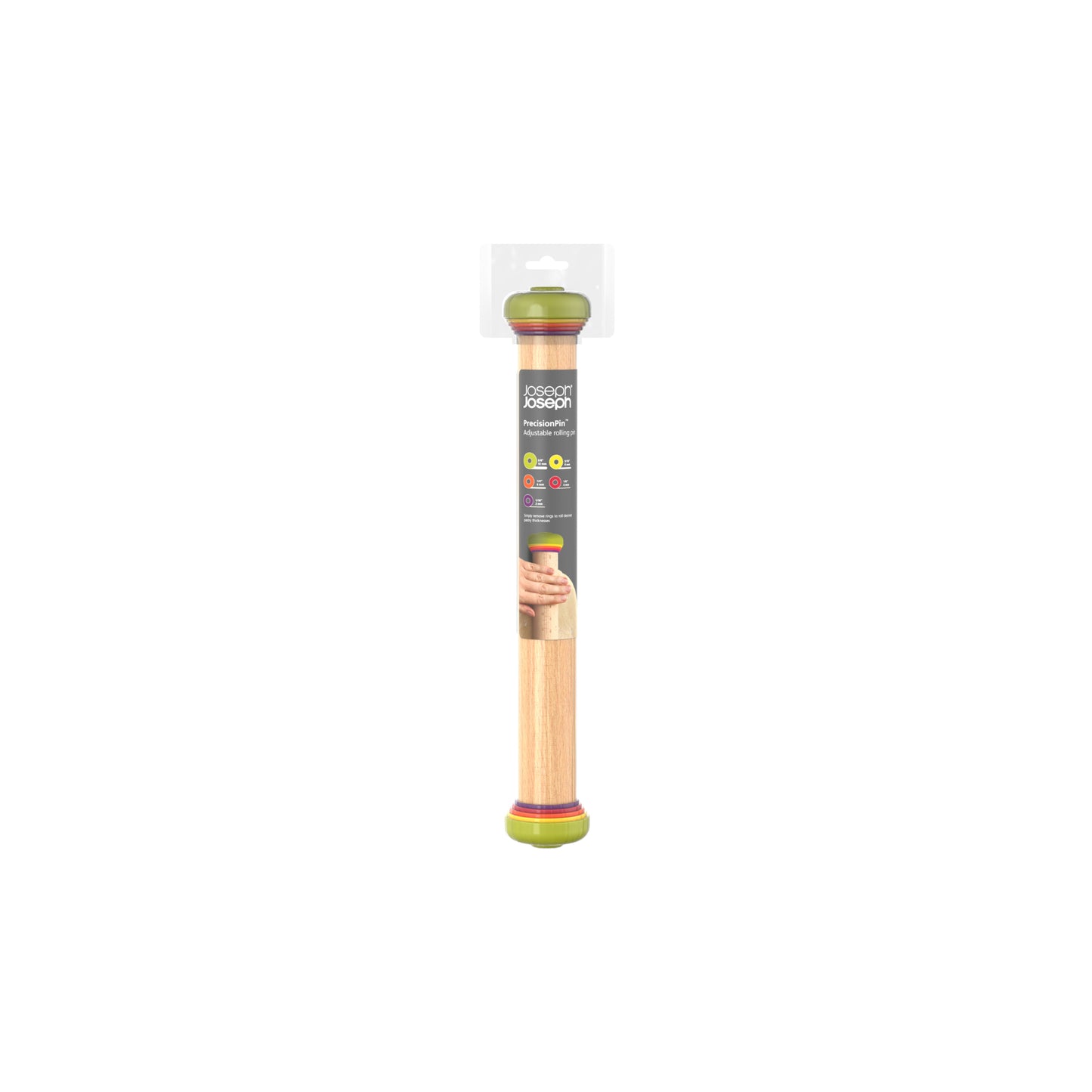 Joseph Joseph  Precision Pin Adjustable Rolling Pin - Multicolor