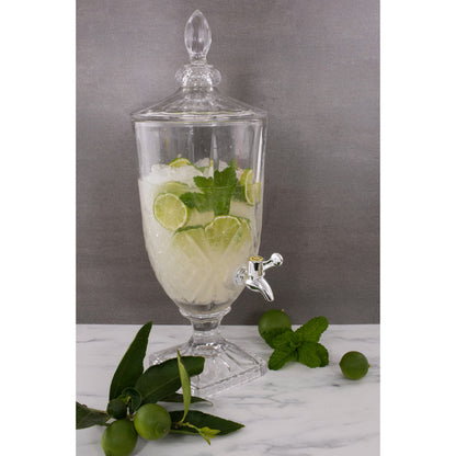 Wilkie Brothers Livingston 5L Drinks Dispenser - Clear