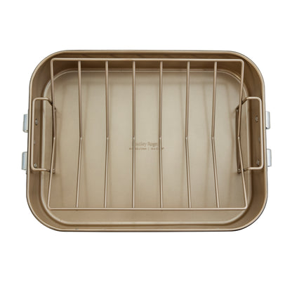 Stanley Rogers Ceramabake Heavy Duty Roaster with Rack