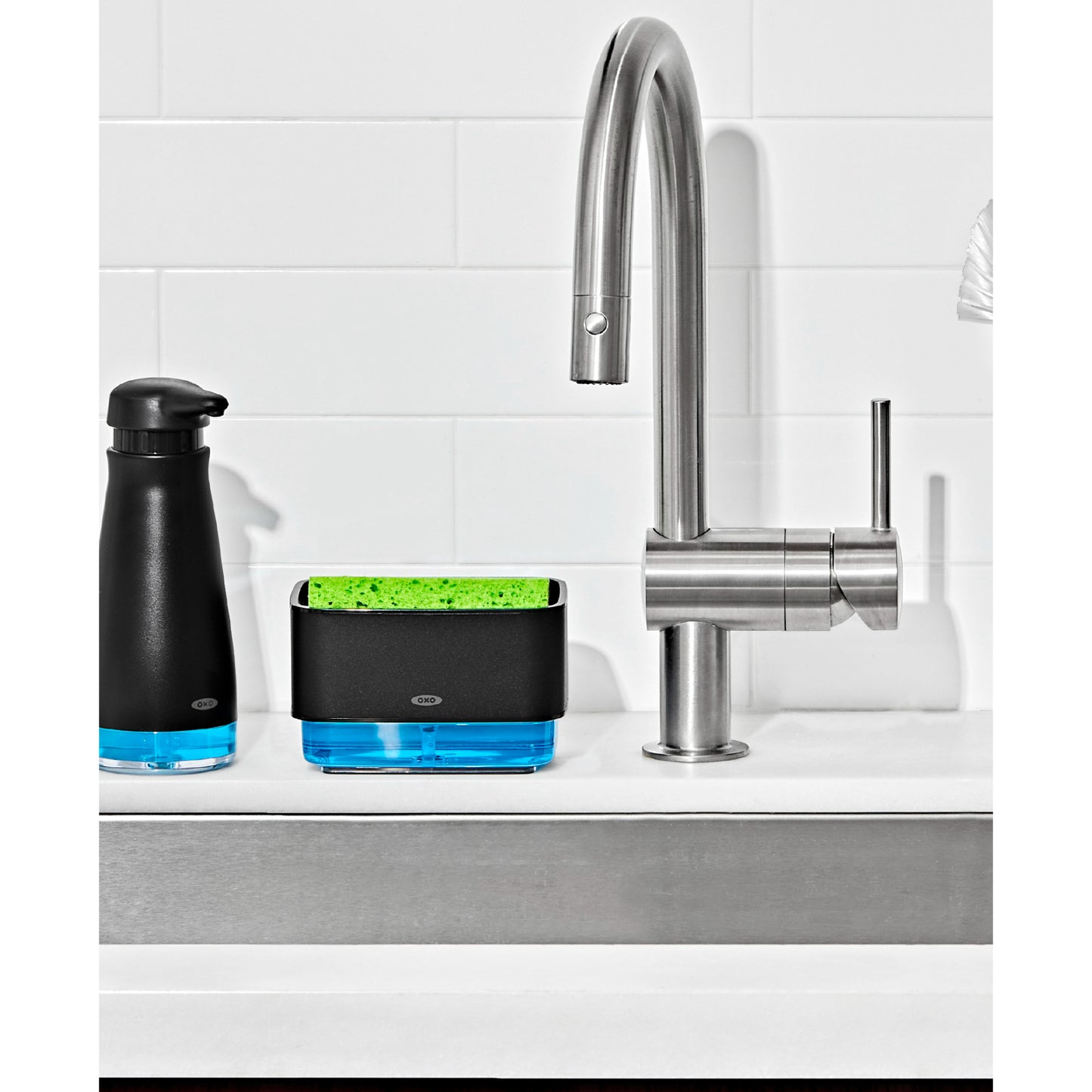OXO Soap Dispensing Sponge Holder