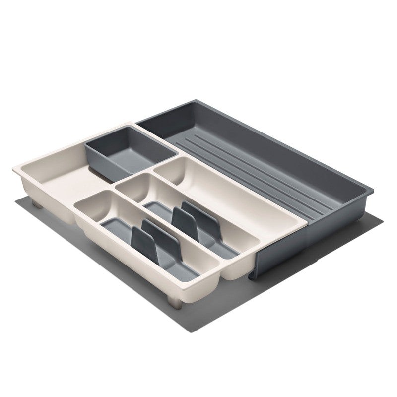 OXO Expandable Utensil Drawer Organiser - White/Grey