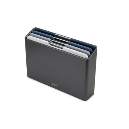 Joseph Joseph  Folio Steel 4 Piece Chopping Board Set Regular - Graphite
