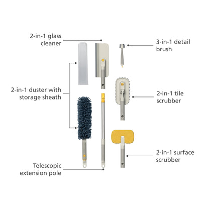 Joseph Joseph CleanTech? 5-Piece Cleaning Tool Set