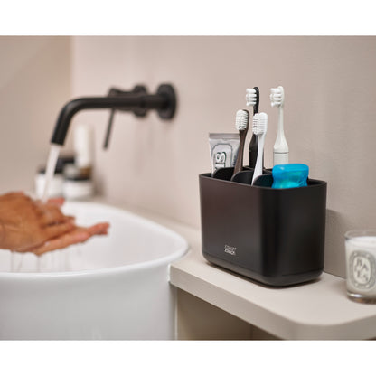 Joseph Joseph EasyStore Large Toothbrush Caddy - Black