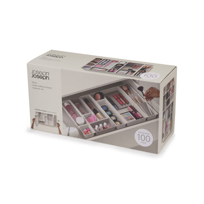 Joseph Joseph Viva 12 Piece Makeup Organiser Set - Shell