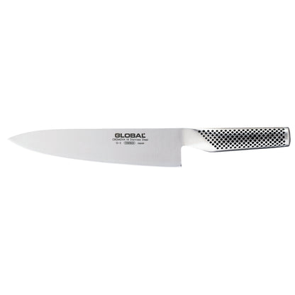 Global 20cm Chef Cooks G2 Cromova 18 Stainless Steel Knife Made in Japan