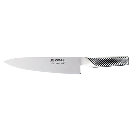 Global 20cm Chef Cooks G2 Cromova 18 Stainless Steel Knife Made in Japan