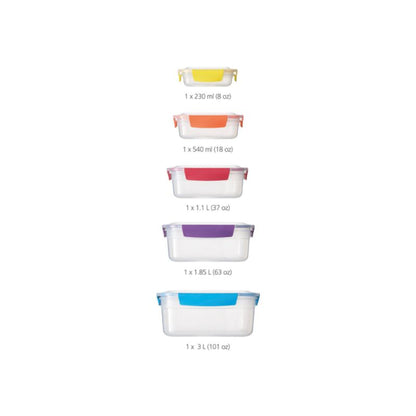 Joseph Joseph Nest 5pc Lock Storage Set 81081