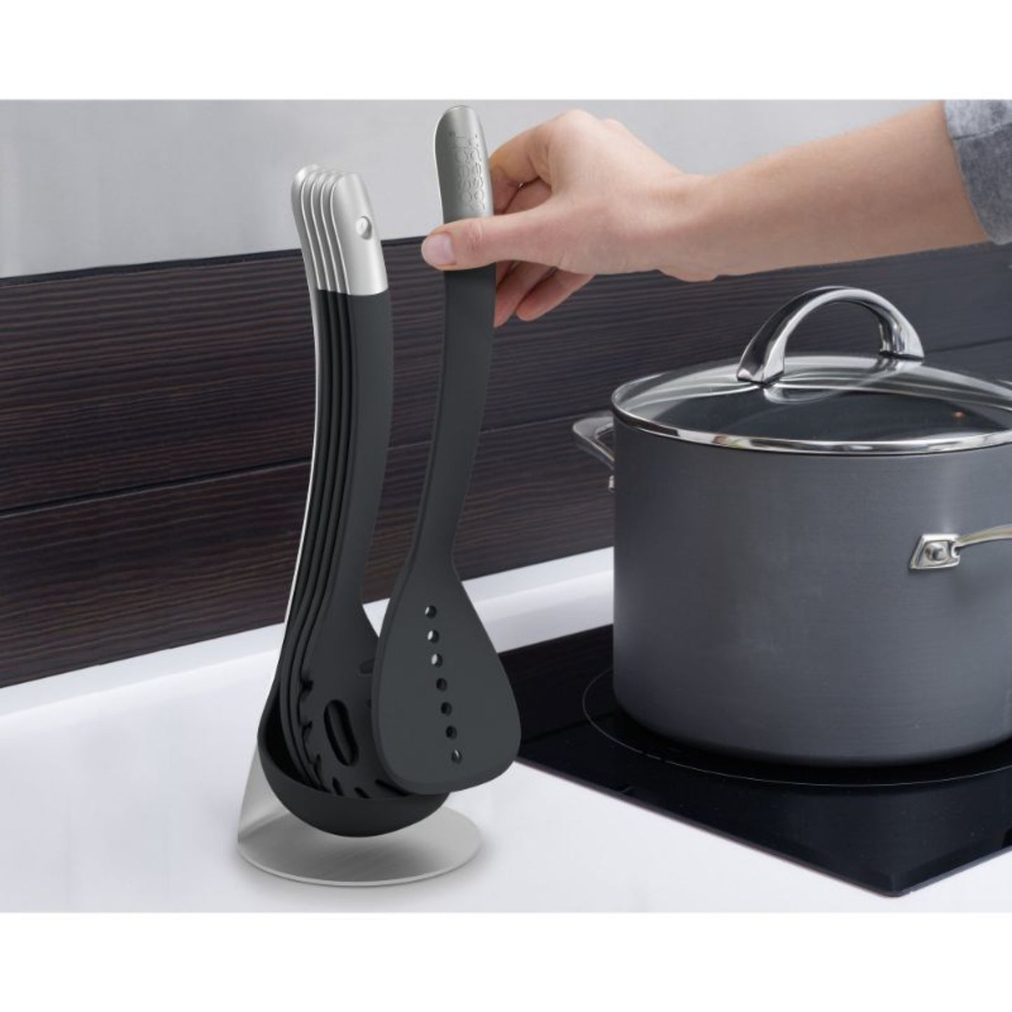 Joseph Joseph 100 Collection Nest Utensil Set Stainless Steel 5 Piece 95031