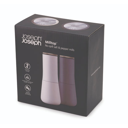 Joseph Joseph  Milltop Salt & Pepper Mills - Grey