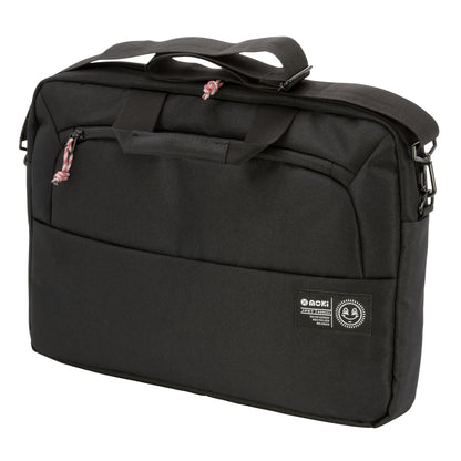 Moki rPET Series Laptop Satchel 15.6" - Black