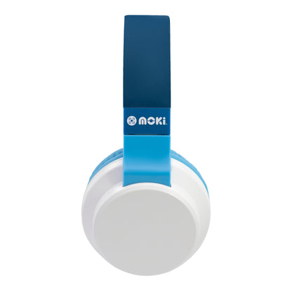 Moki Colourwave Wireless Headphones - Ocean Blue