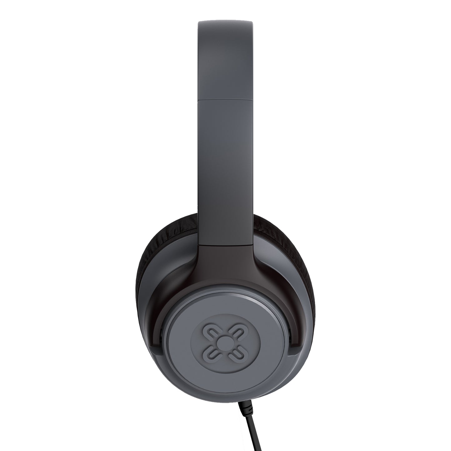 Moki Mixi Type-C Connect Wired Volume Limited Headphones - Black/Grey
