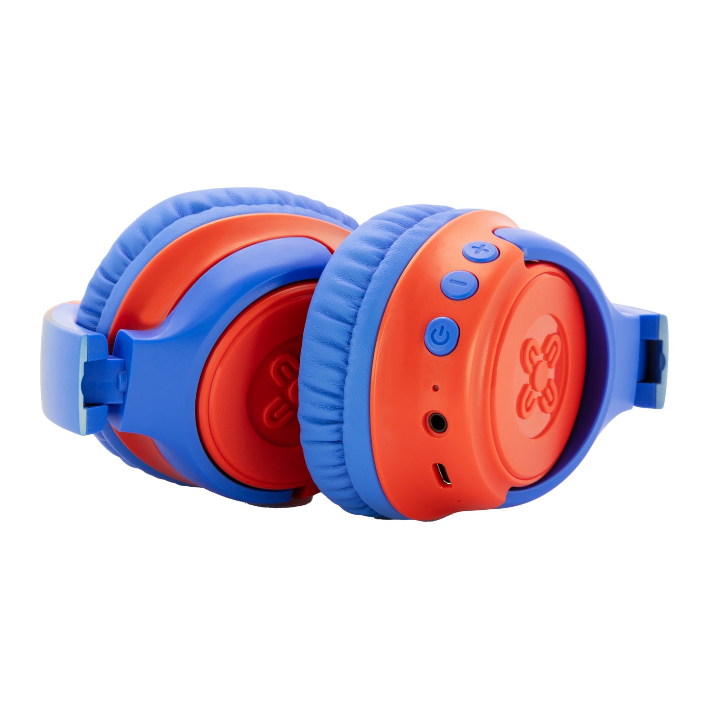 Moki Mixi Kids Volume Limited Wireless Headphones - Blue/Red