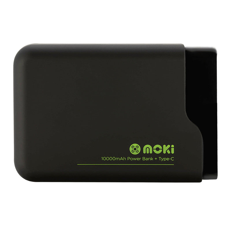 Moki PowerBank + 10000mAh (Type-C + USB) - Black