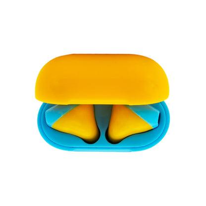 Moki MokiPods Mini TWS Earphones for Kids Volume Limited - Blue/Yellow
